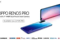 OPPO Reno 3 Pro 4G goes official in India