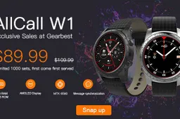AllCall W1 Officially Launched - Presales up at Gearbest for $89.99