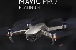 Presale discount coupon for the DJI Mavic Pro Platinum drone