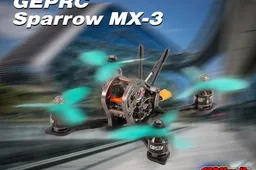 Discount coupon for the GEPRC Sparrow MX-3 racing drone