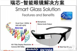 Rockchip planning to show off own Google Glass smart glasses rival at CES