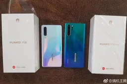 Huawei P30 & P30 Pro Side by Side Leaked Photos
