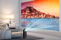 LG HU80KA Projector Providing 150-inch 4K Viewing Experience