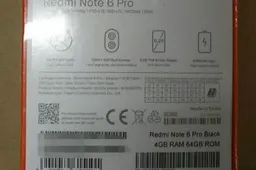 Alleged Xiaomi Redmi Note 6 Pro Box Leaked