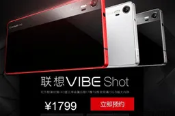 Lenovo Vibe Shot, OIS, 16 mega-pixel camera and 3 X LED for $289