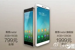 $312 Shallots Metal launched with SD810, 4GB RAM and 128GB storage