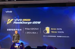 Vivo presents its Super FlashCharge 120W charging technology