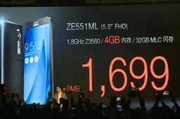 4GB RAM version of the Asus Zenfone 2 on sale from only $273 in China