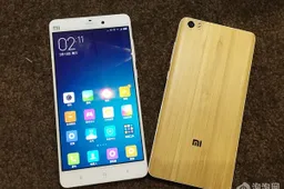 Hands on photos of the Bamboo Xiaomi Mi Note, what do you think?