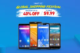 Aliexpress & Ulefone Partner Up on Global Shopping Festival - Starting at $9.99
