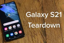 Samsung Galaxy S21 Teardown: Easy to open but easy to break