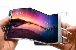 Samsung is preparing to showcase a flexible S-shaped screen