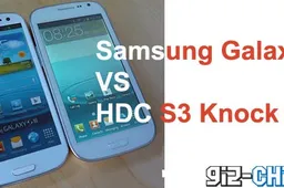 Knock off S3 and Samsung Galaxy S3 Side By Side