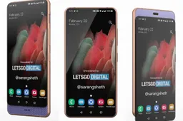 High-quality images of the Samsung Galaxy A82 dual slider smartphone