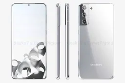 Samsung Galaxy S21 Plus Exposed In Silver Color