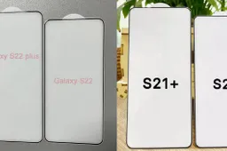 Samsung Galaxy S22 series film reveals its ultra-narrow bezels on all sides
