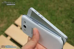 iPhone 5 size vs Galaxy S3 vs Oppo Finder 3 vs iPhone 4S