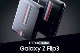 Renders Of Samsung Galaxy Z Flip 3 Thom Browne Edition Surface Online