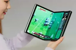 Samsung Display released a number of stunning OLED screens