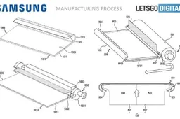 Samsung's new patent reveal a smartphone with total curved display