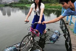 480 Yuan Refundable Bike Boat Conversion