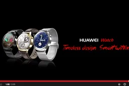 Huawei Watch promo video released, looks better than we had hoped