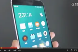 Meizu MX5 turns up in hands on video