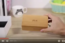 ZUK Z1 to be an audio phone? Invites include wooden music box