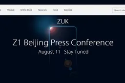 ZUK open English website and store for international fans