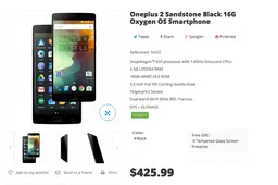 16GB OnePlus 2 available to order now for $389.99