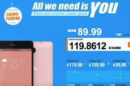 Elephone's crowd funding event has the aim of an $89.99 smartphone