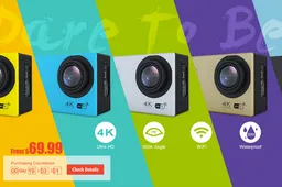 Elephone's 4K action camera goes on sale from $69.99