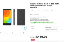 Amazing one day offer! $119.99 for Xiaomi Redmi 2 and Xiao Yi Camera