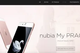 Nubia announced global expansion plans and new website