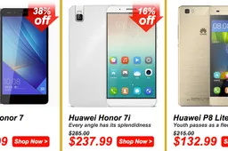 Jingdong Mall have some great prices on Huawei, Meizu and LeTV phones