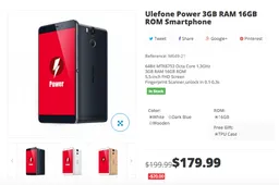 Ulefone Power $179.99 with free case