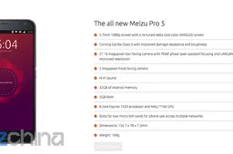 Meizu Pro 5 Ubuntu Edition is official