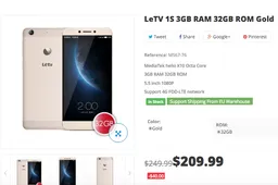 LeTV Le1s 3GB RAM for $209.99