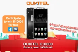 Oukitel promo could bag you a K10000 from just $99.99
