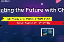 Give Chuwi your suggestions for their upcoming products to win a tablet