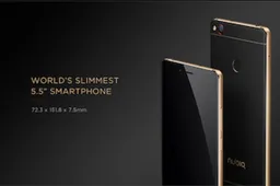 Nubia Z11 announced as a world’s thinnest