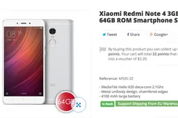 Xiaomi Redmi Note 4 now in stock