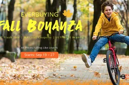 Deals: 'Fall Bonanza' sale at Everbuying