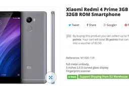 Xiaomi Redmi 4 Prime on sale now for $179.00