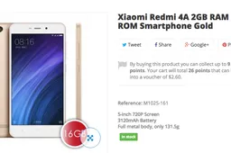 $89.99 for the Xiaomi Redmi 4A! Buy One Today!