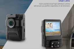 Dual Cameras Come To Dashcams With With The New Azdome GS65H