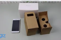 Blackview Alife P1 Pro packaging doubles as Google Cardboard
