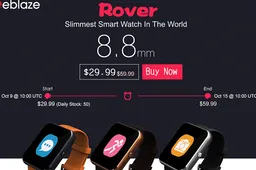 Zeblaze Rover and Crystal on sale at GearBest from now through October 15th