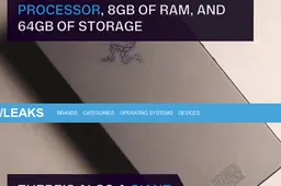 Razer Phone hands on pictures leak revealing design and specs