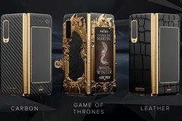 Unreleased Galaxy Fold gets a Game of Thrones edition by Caviar